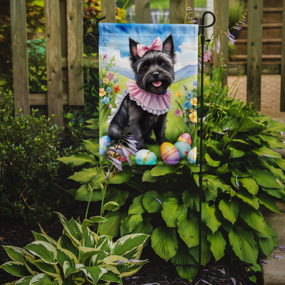 Buy this Cairn Terrier Easter Egg Hunt Garden Flag