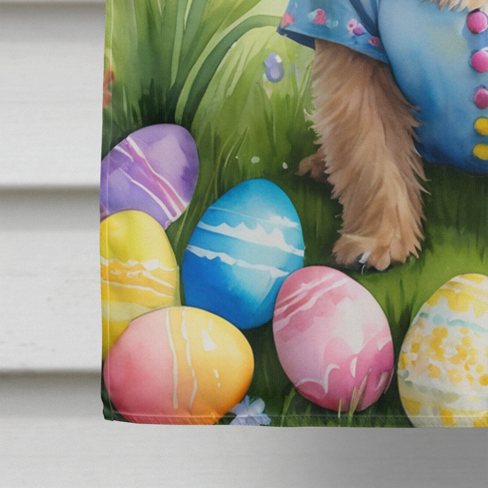 Cairn Terrier Easter Egg Hunt House Flag