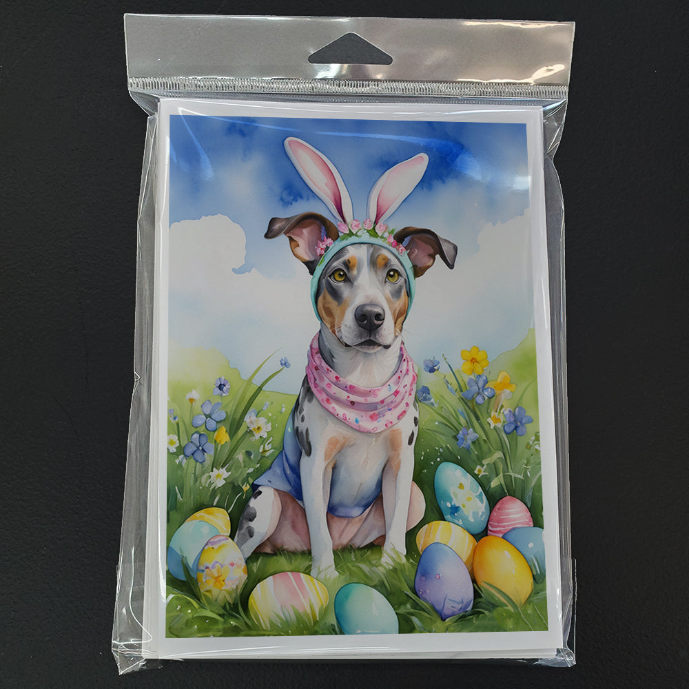 Catahoula Easter Egg Hunt Greeting Cards Pack of 8