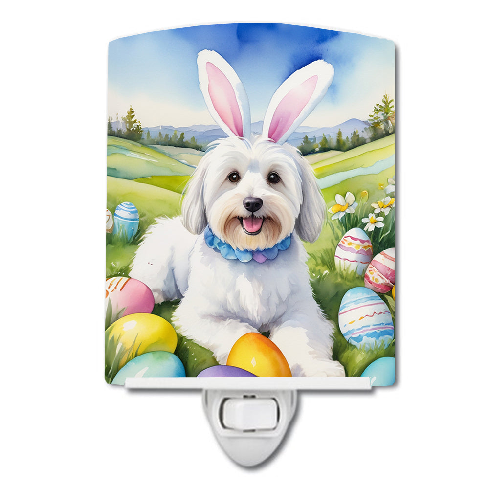 Buy this Coton de Tulear Easter Egg Hunt Ceramic Night Light