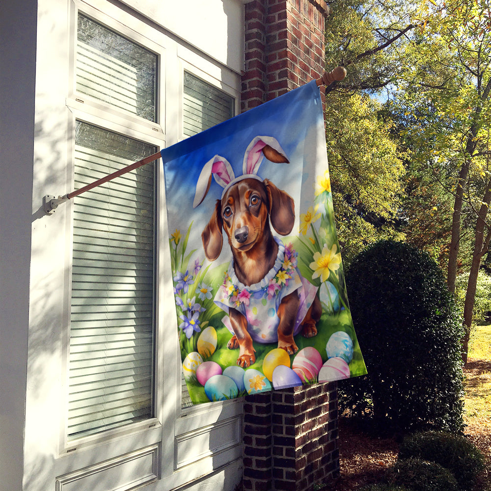 Buy this Dachshund Easter Egg Hunt House Flag