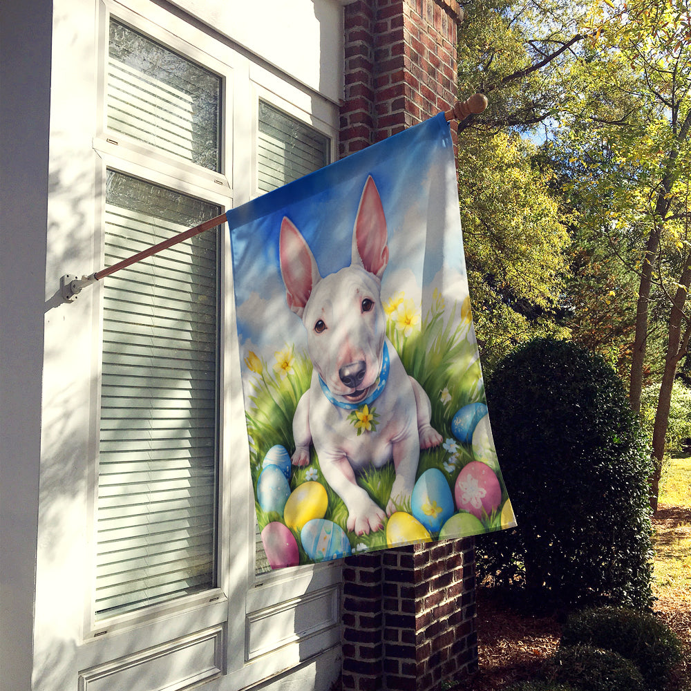 Buy this English Bull Terrier Easter Egg Hunt House Flag