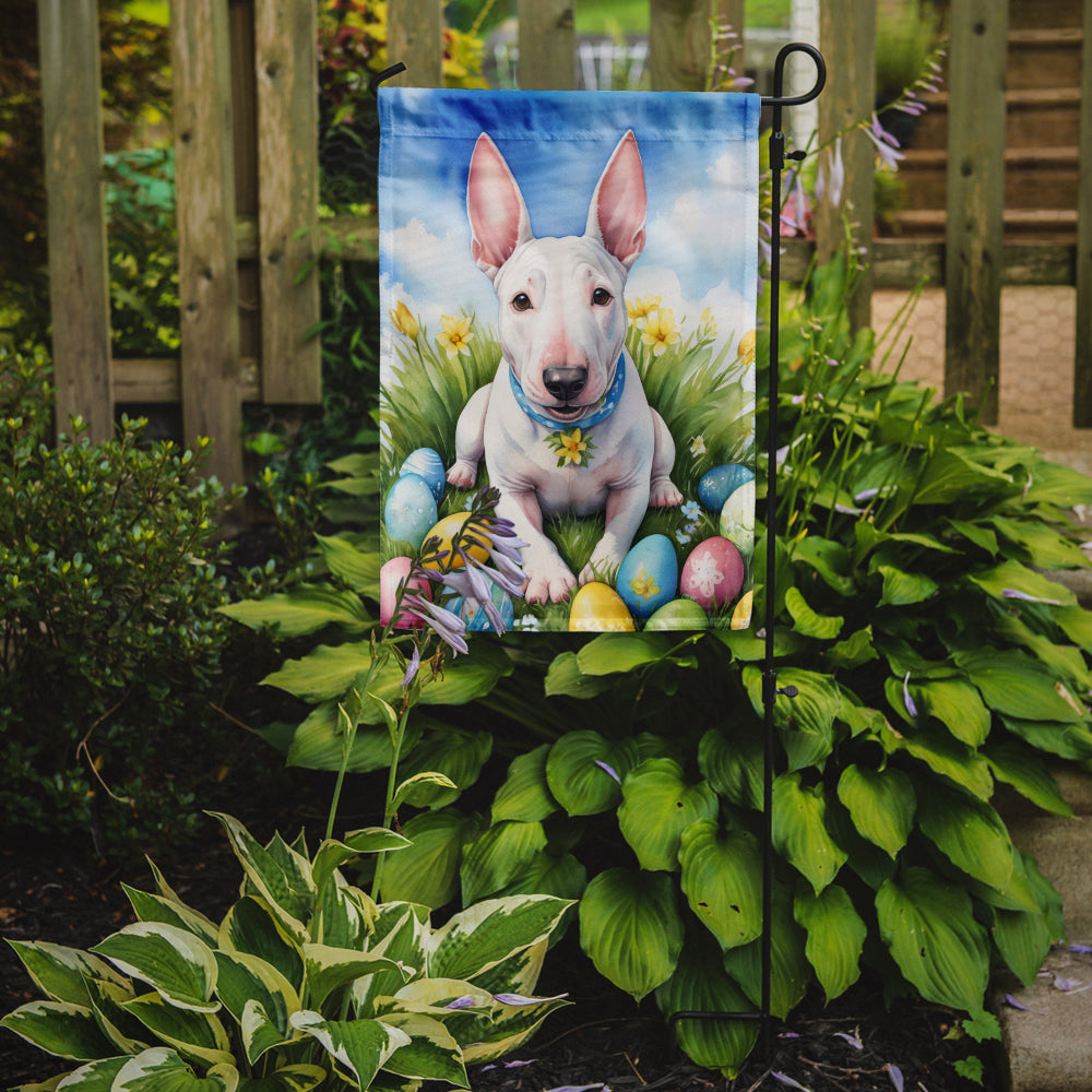 Buy this English Bull Terrier Easter Egg Hunt Garden Flag