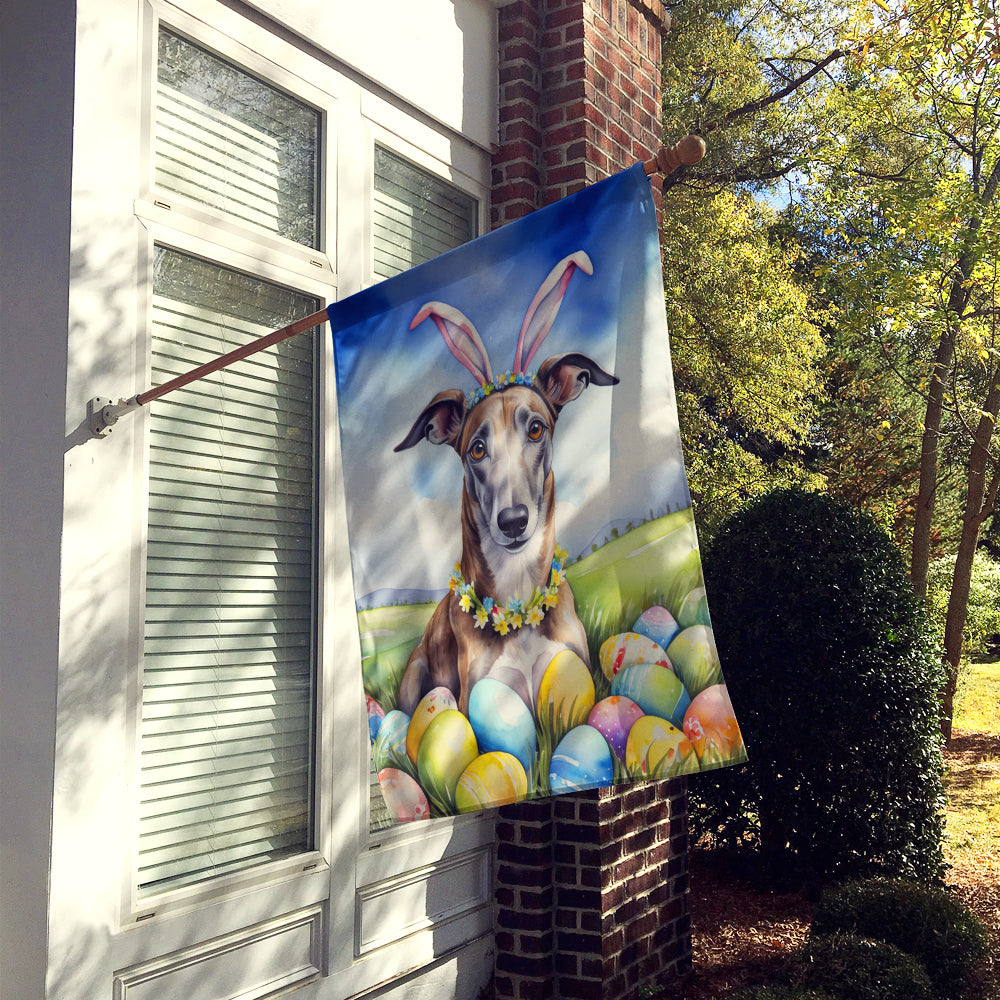 Greyhound Easter Egg Hunt House Flag