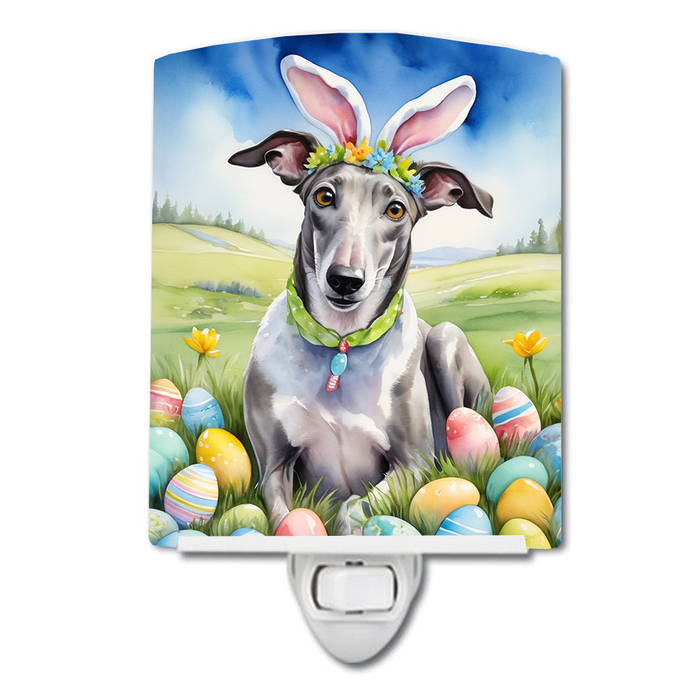 Buy this Greyhound Easter Egg Hunt Ceramic Night Light