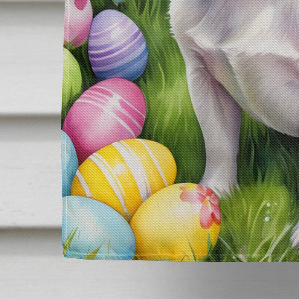 Jack Russell Terrier Easter Egg Hunt House Flag
