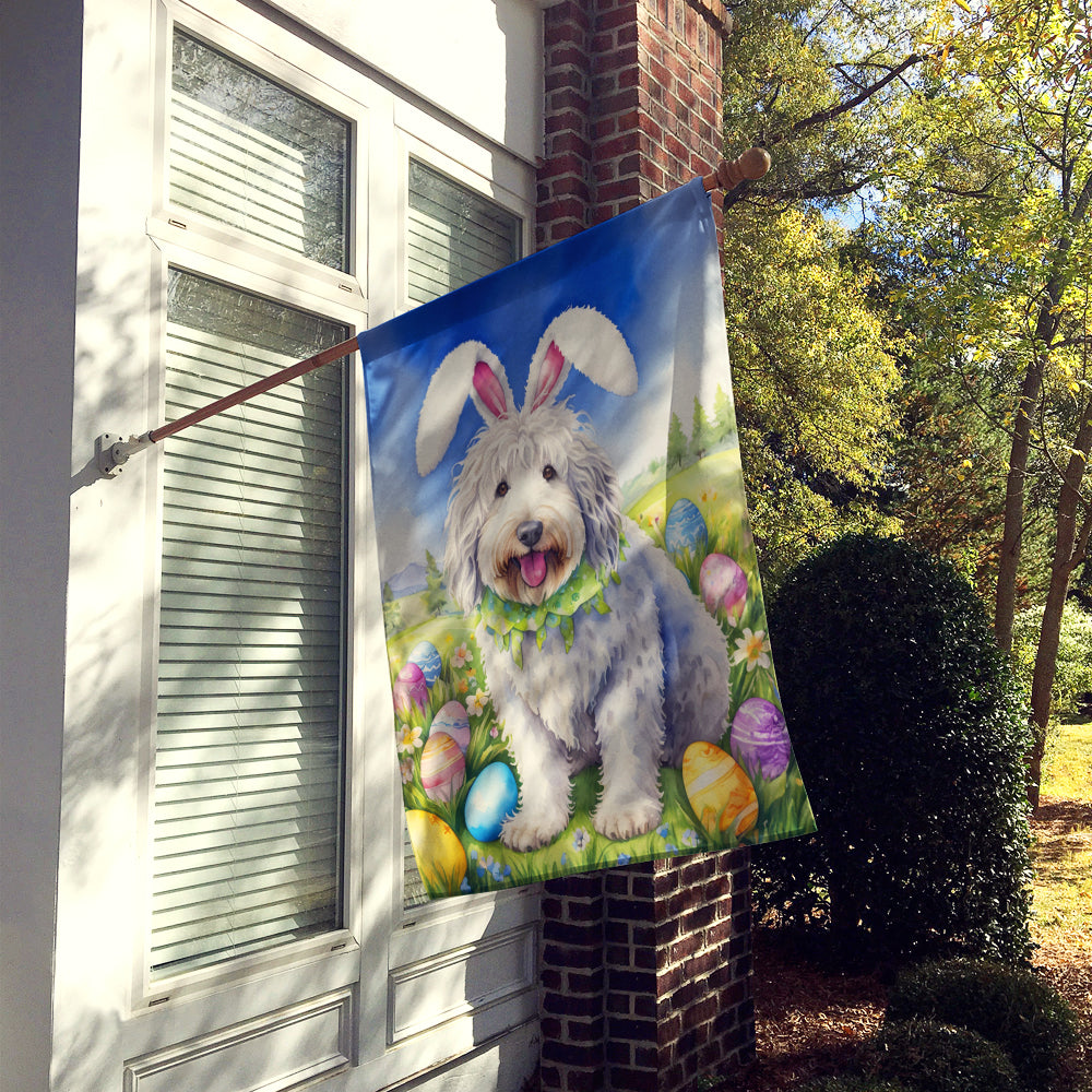 Buy this Komondor Easter Egg Hunt House Flag
