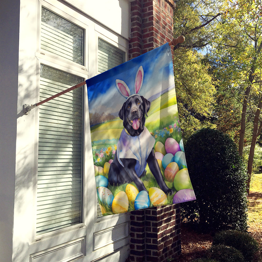 Buy this Black Labrador Retriever Easter Egg Hunt House Flag