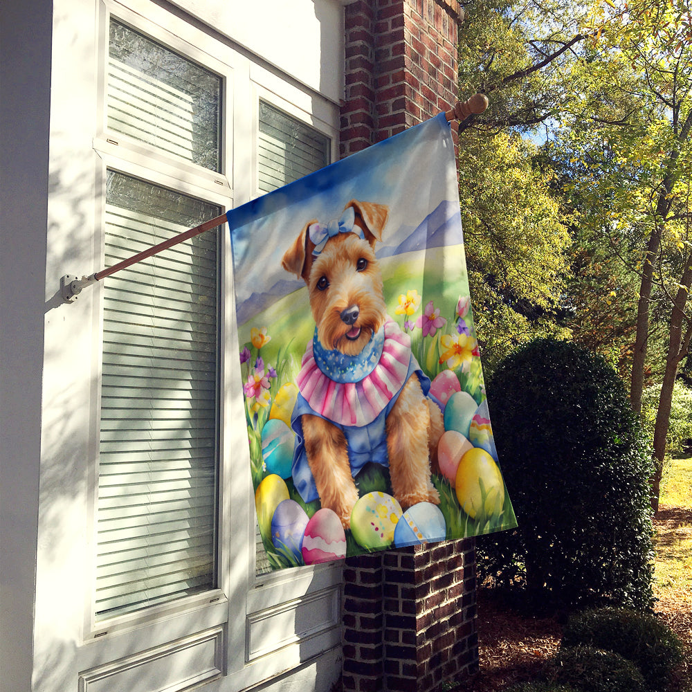 Buy this Lakeland Terrier Easter Egg Hunt House Flag