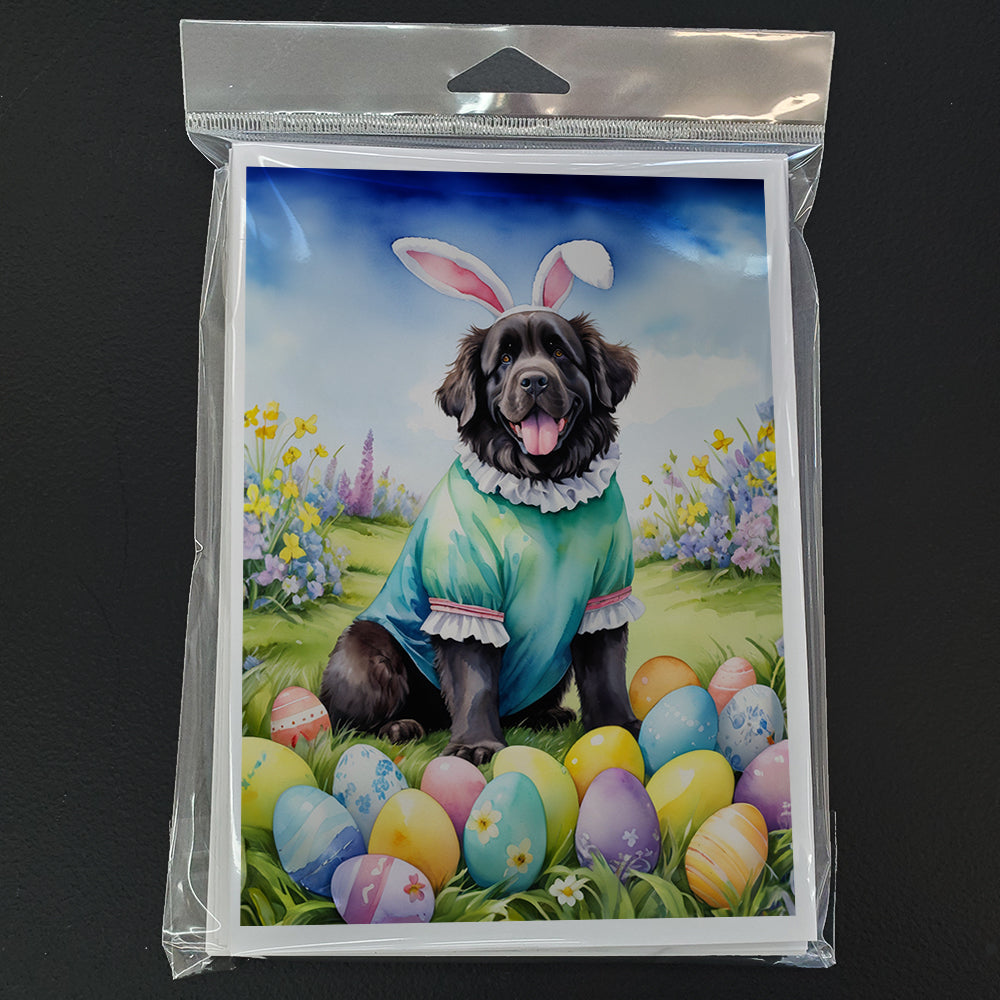 Newfoundland Easter Egg Hunt Greeting Cards Pack of 8