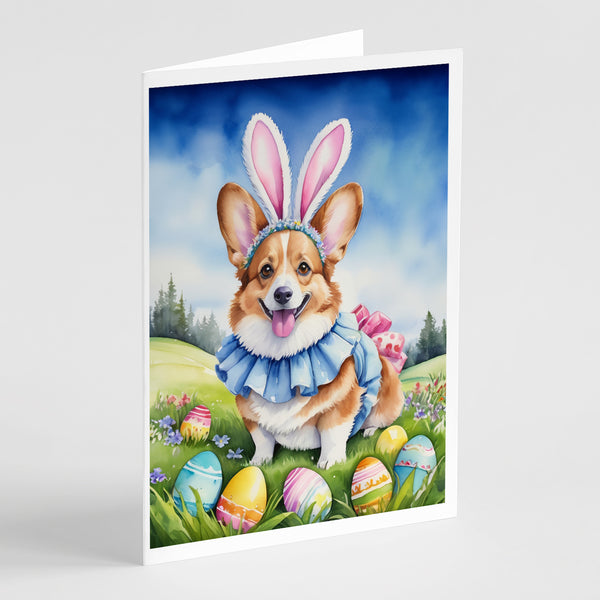 Buy this Corgi Easter Egg Hunt Greeting Cards Pack of 8