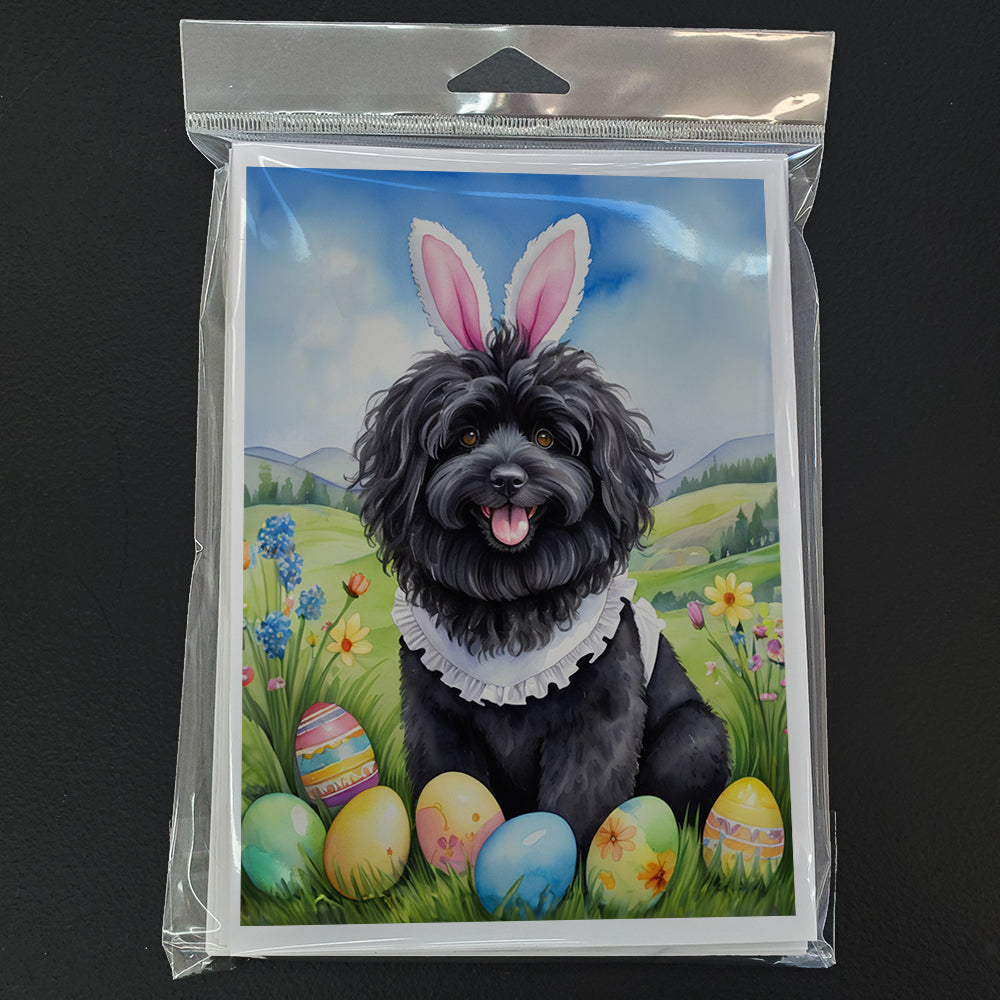 Puli Easter Egg Hunt Greeting Cards Pack of 8