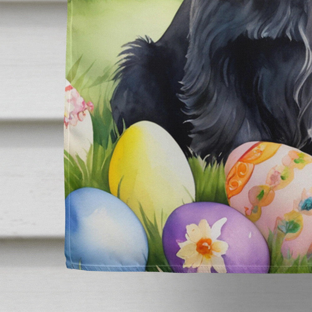 Scottish Terrier Easter Egg Hunt House Flag