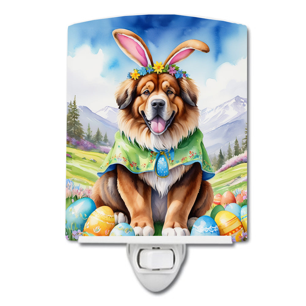 Buy this Tibetan Mastiff Easter Egg Hunt Ceramic Night Light