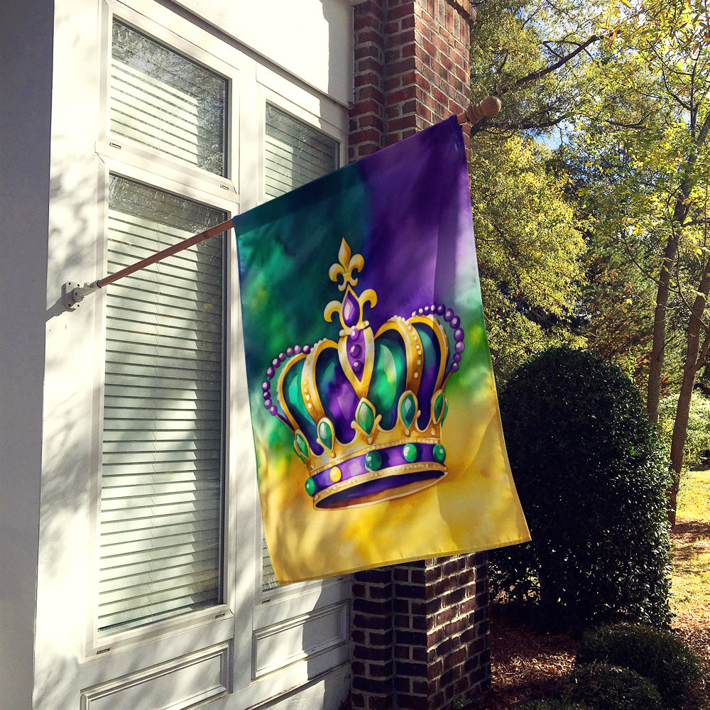 King's Mardi Gras Crown House Flag