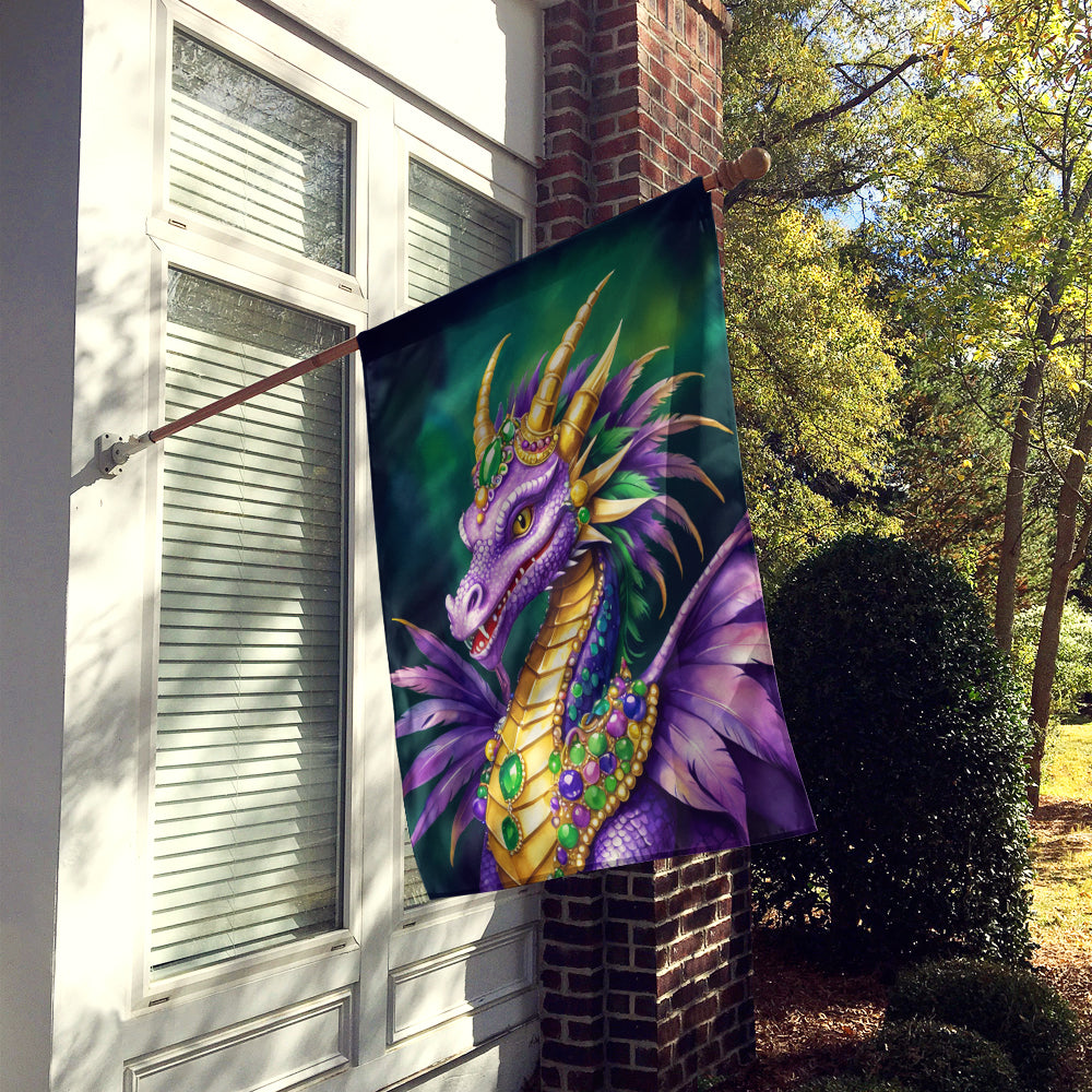 Dragon King of Mardi Gras House Flag