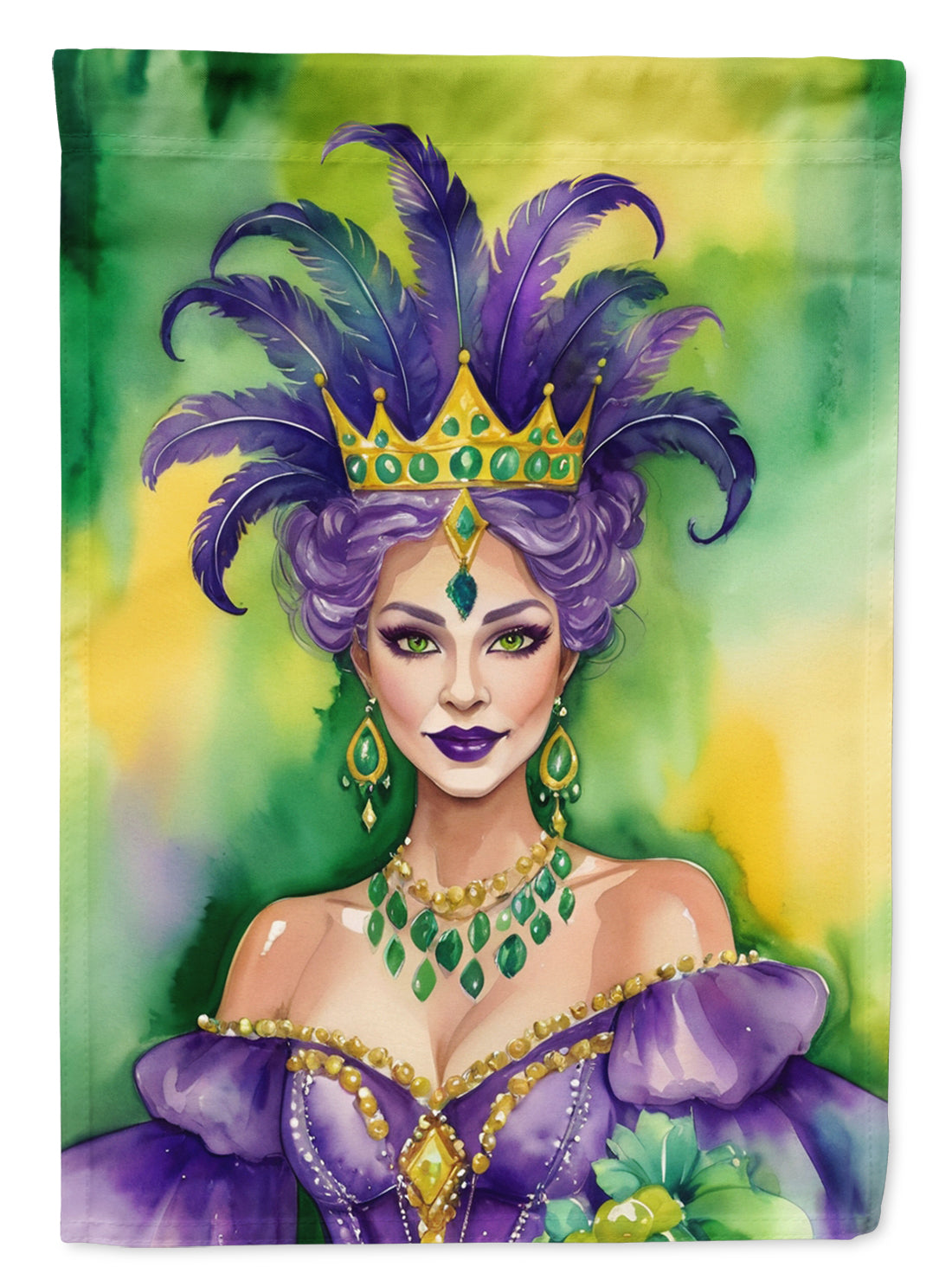 Buy this Queen of Mardi Gras House Flag