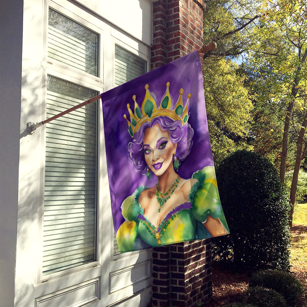 Queen of Mardi Gras House Flag