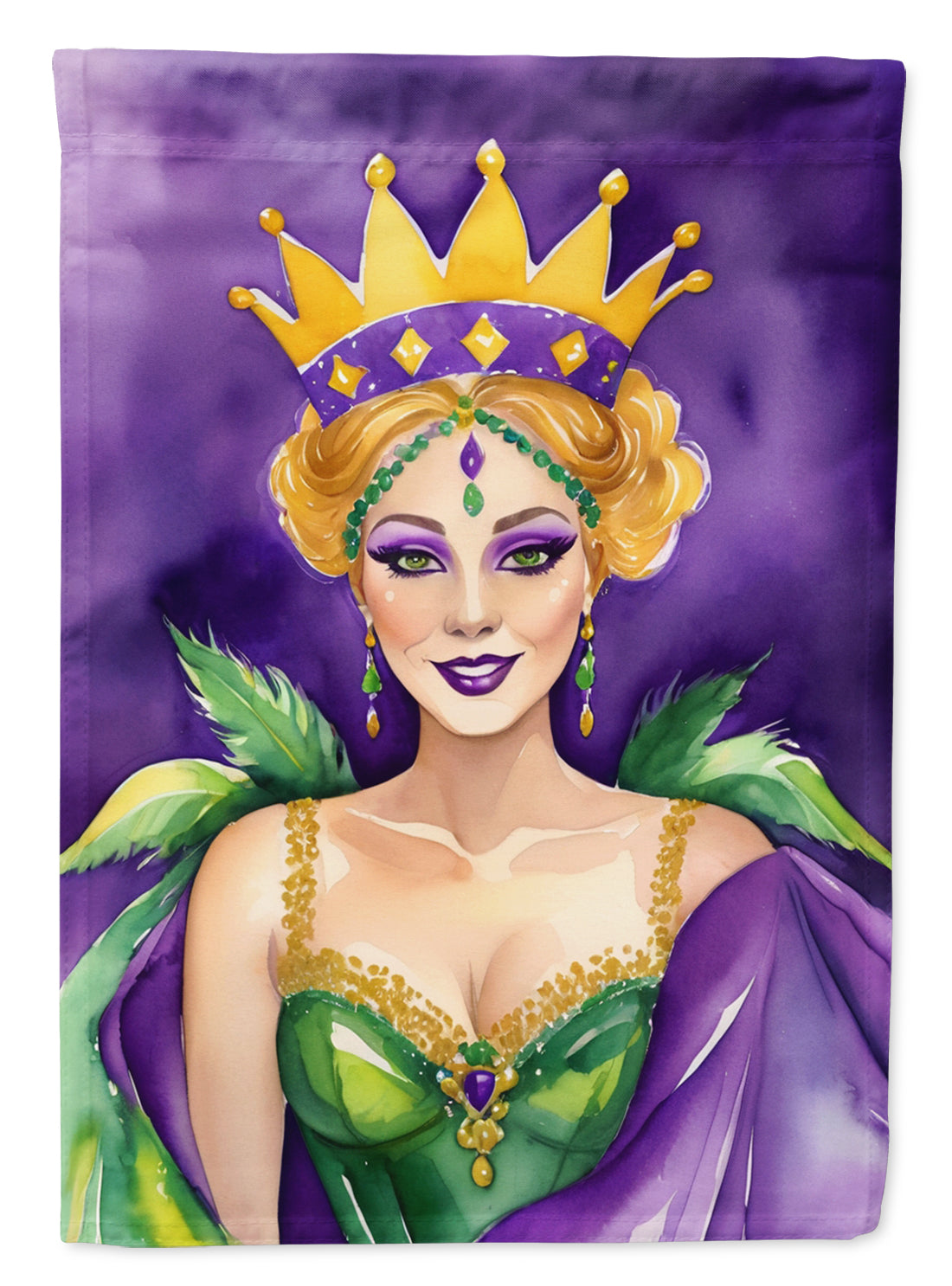 Buy this Queen of Mardi Gras House Flag