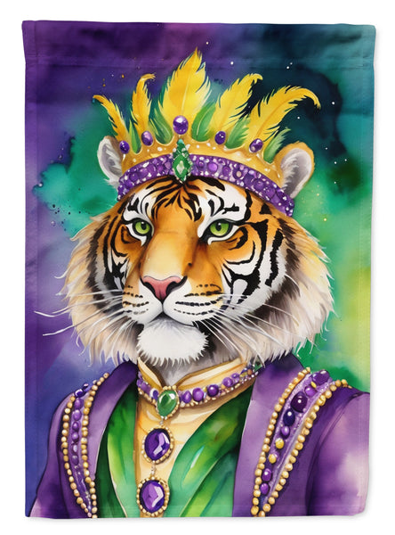 Buy this Tiger the King of Mardi Gras Garden Flag