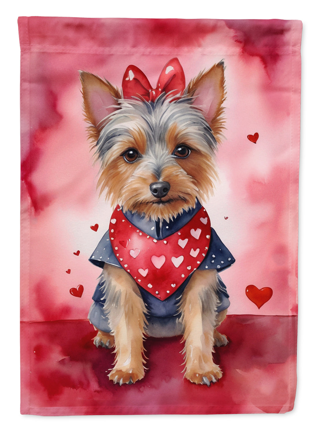 Buy this Australian Terrier My Valentine Garden Flag