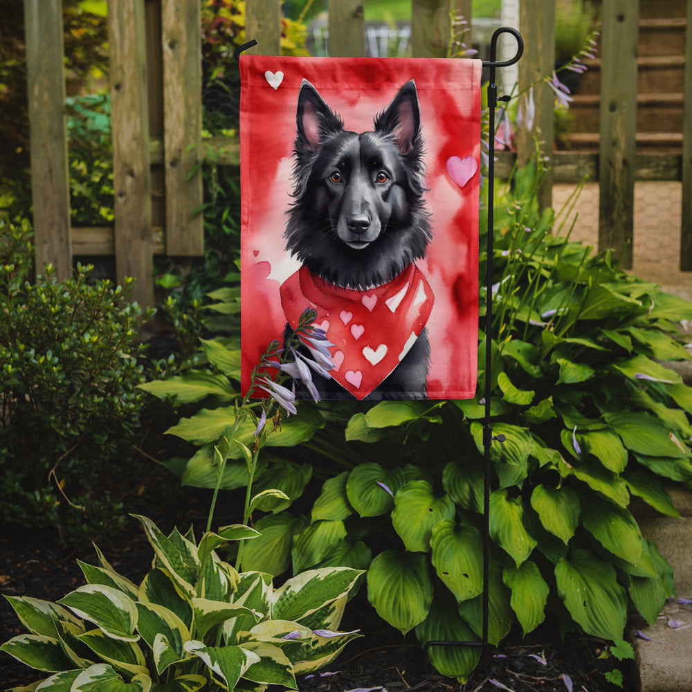 Buy this Belgian Sheepdog My Valentine Garden Flag