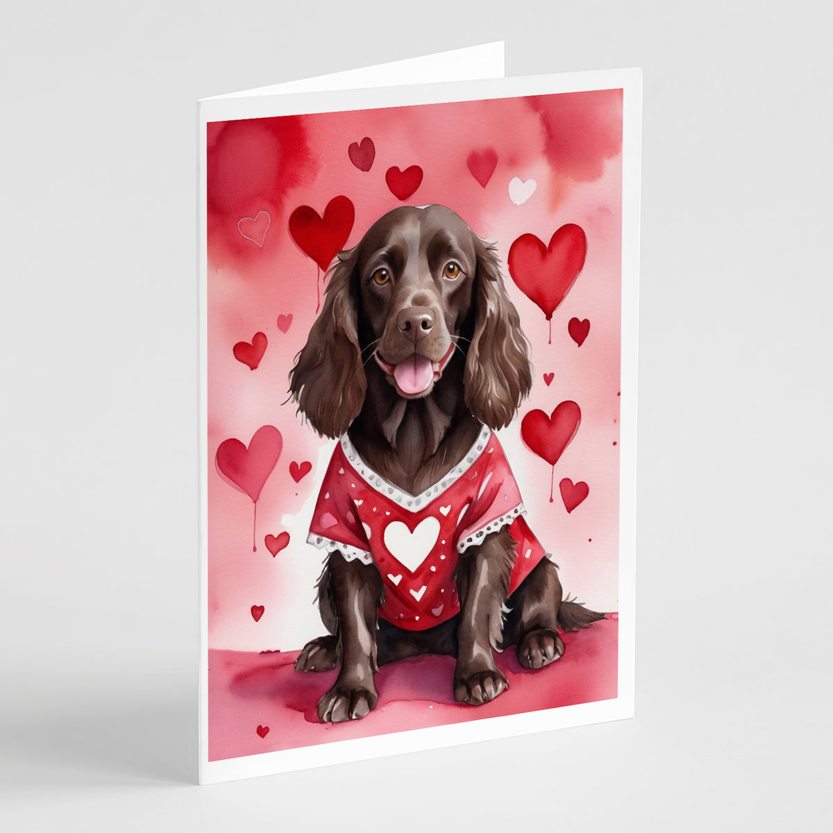 Buy this Boykin Spaniel My Valentine Greeting Cards Pack of 8