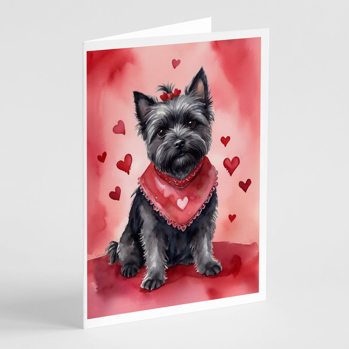 Buy this Cairn Terrier My Valentine Greeting Cards Pack of 8