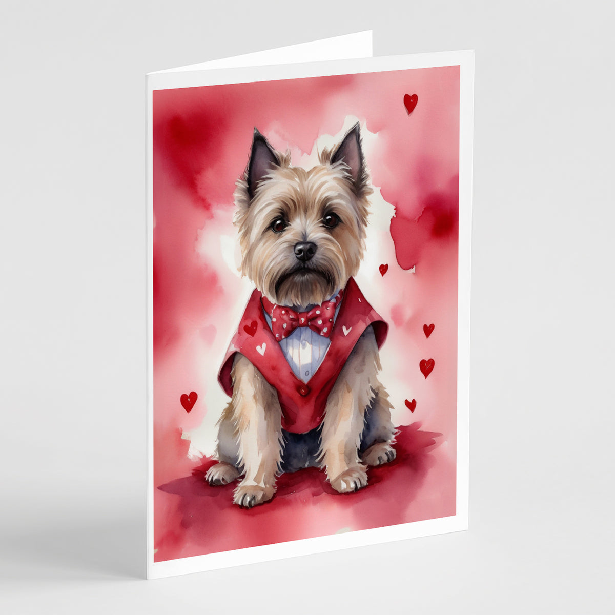 Buy this Cairn Terrier My Valentine Greeting Cards Pack of 8