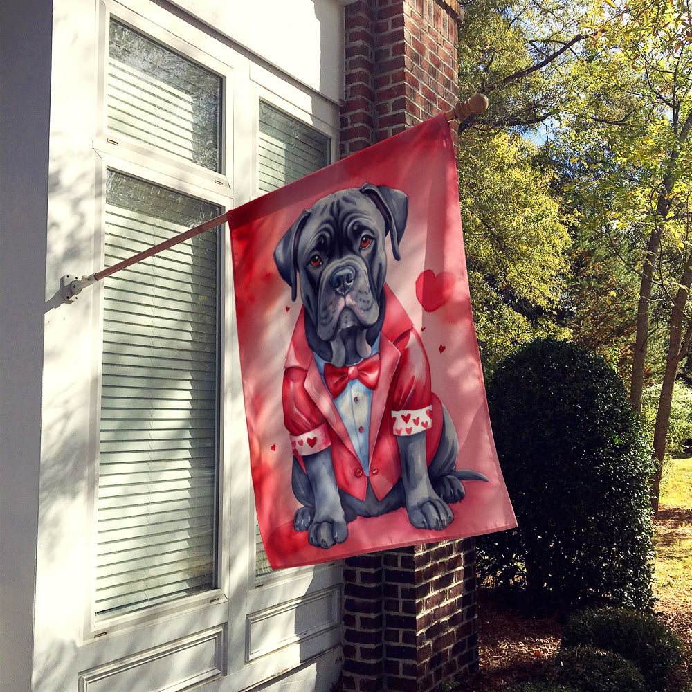 Buy this Cane Corso My Valentine House Flag