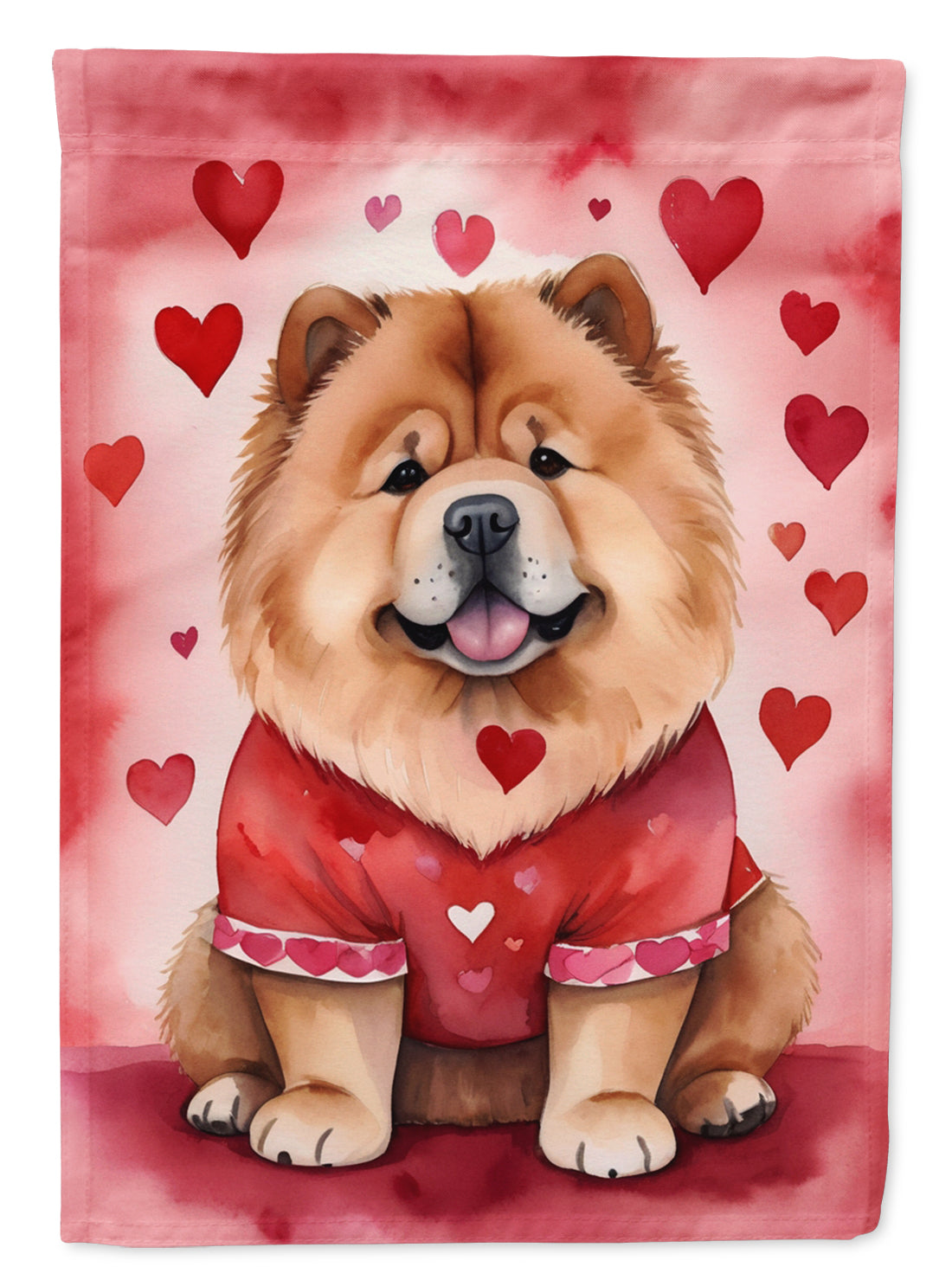 Buy this Chow Chow My Valentine Garden Flag