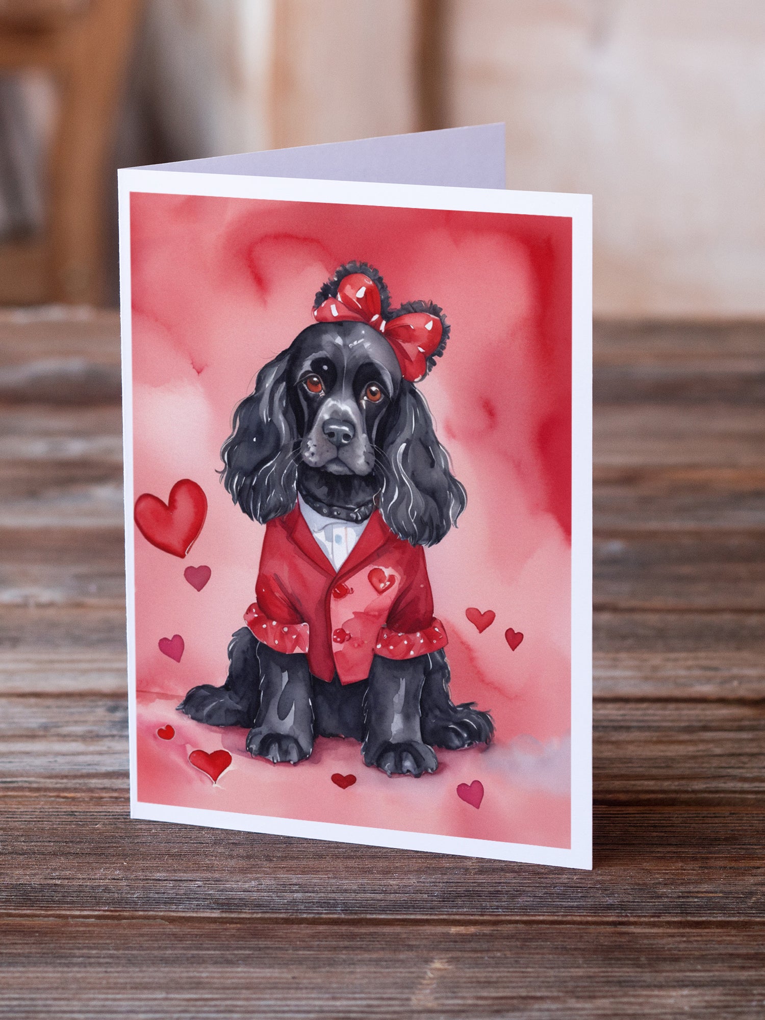 Buy this Cocker Spaniel My Valentine Greeting Cards Pack of 8