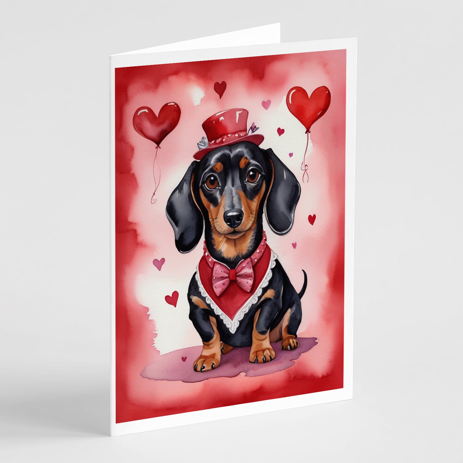 Buy this Dachshund My Valentine Greeting Cards Pack of 8
