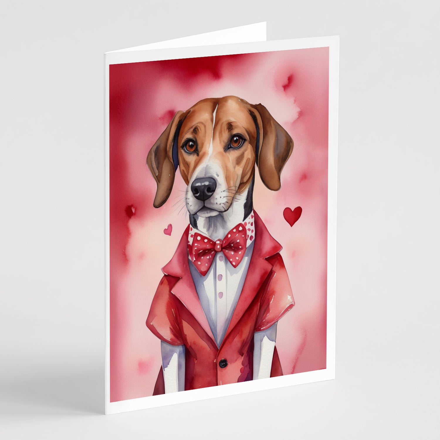 Buy this English Foxhound My Valentine Greeting Cards Pack of 8