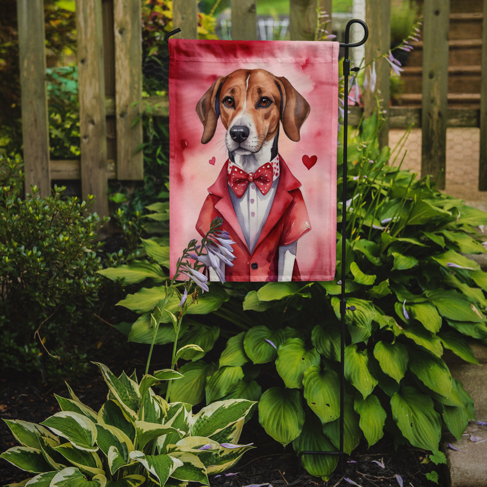 Buy this English Foxhound My Valentine Garden Flag