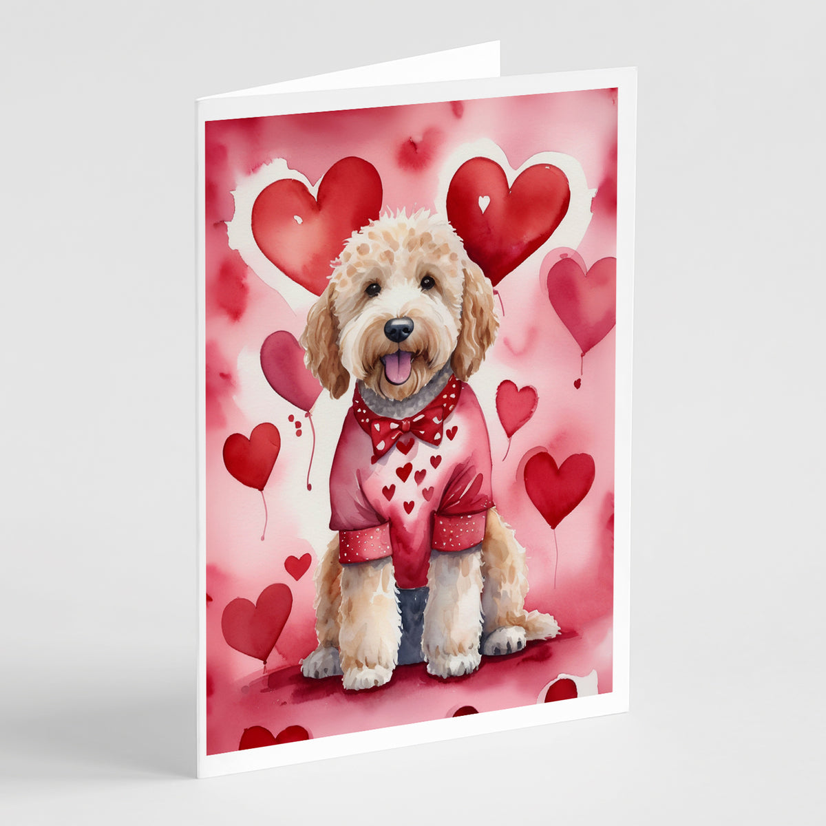 Buy this Goldendoodle My Valentine Greeting Cards Pack of 8
