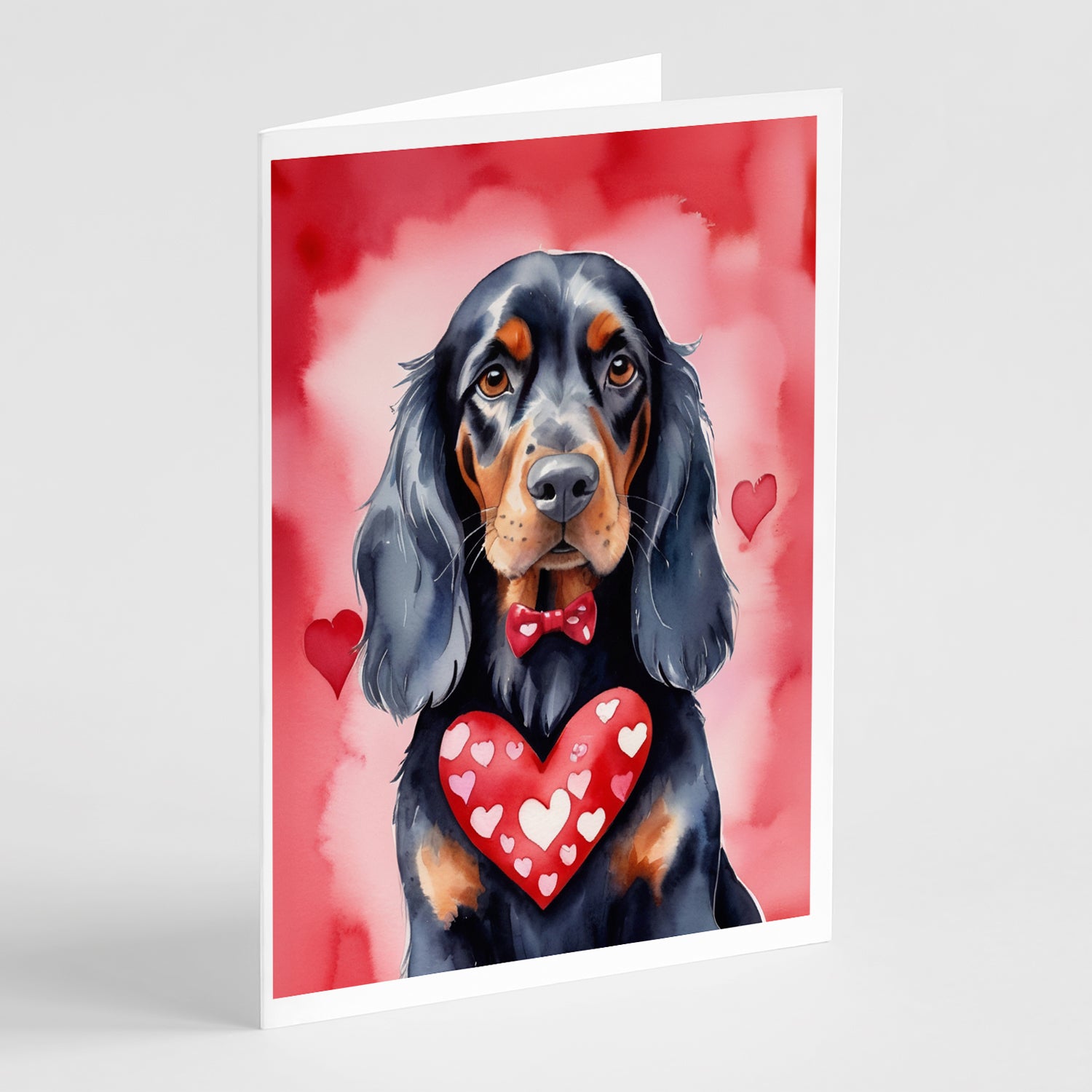 Buy this Gordon Setter My Valentine Greeting Cards Pack of 8