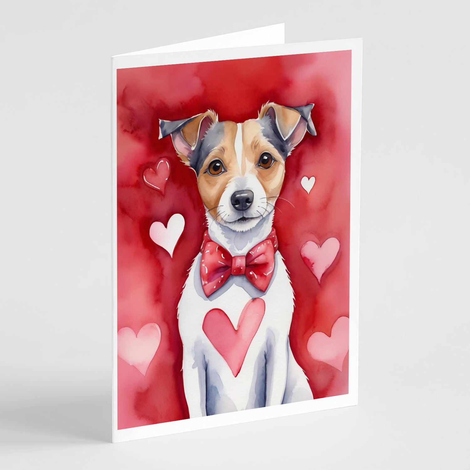 Buy this Jack Russell Terrier My Valentine Greeting Cards Pack of 8