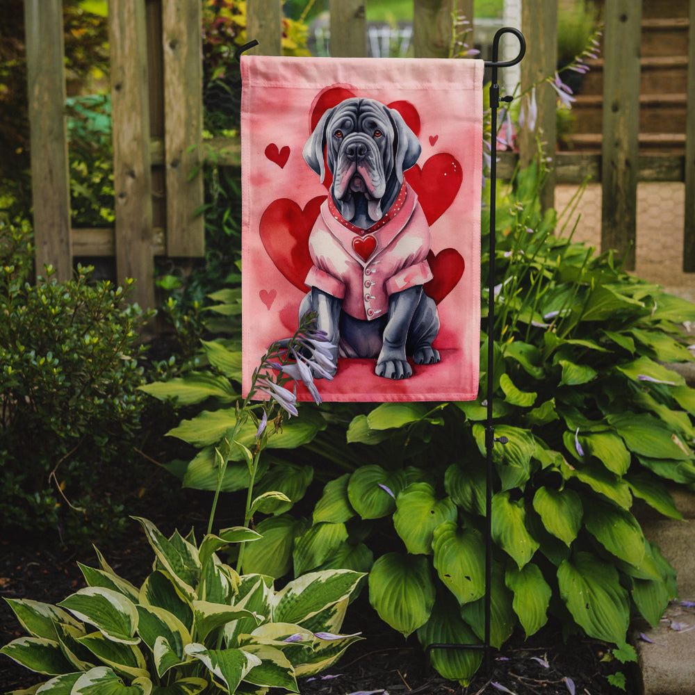 Buy this Neapolitan Mastiff My Valentine Garden Flag