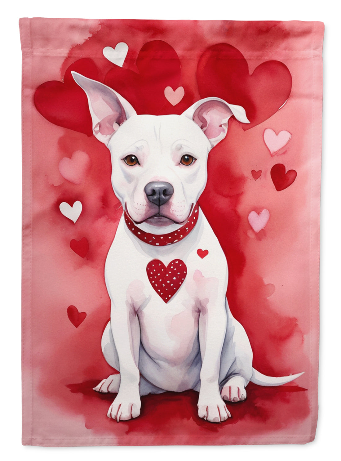 Buy this Pit Bull Terrier My Valentine Garden Flag