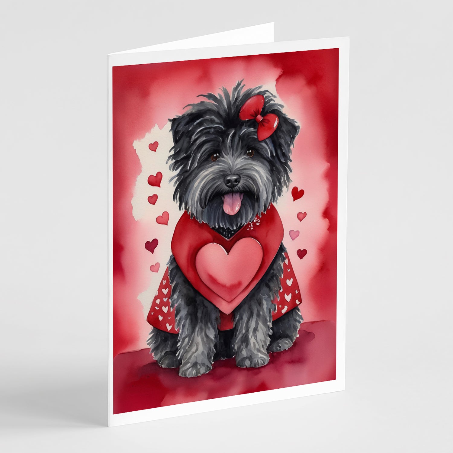 Buy this Puli My Valentine Greeting Cards Pack of 8
