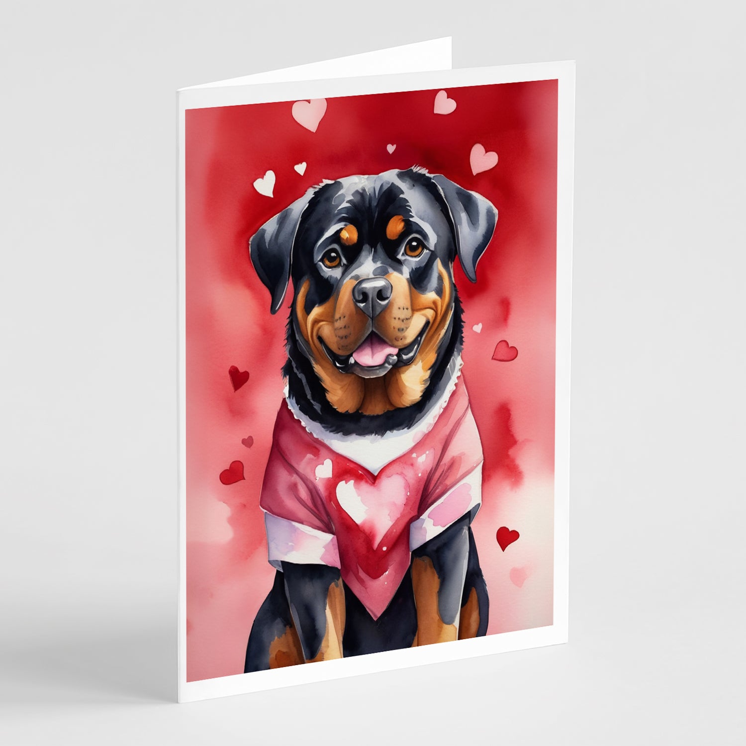 Buy this Rottweiler My Valentine Greeting Cards Pack of 8
