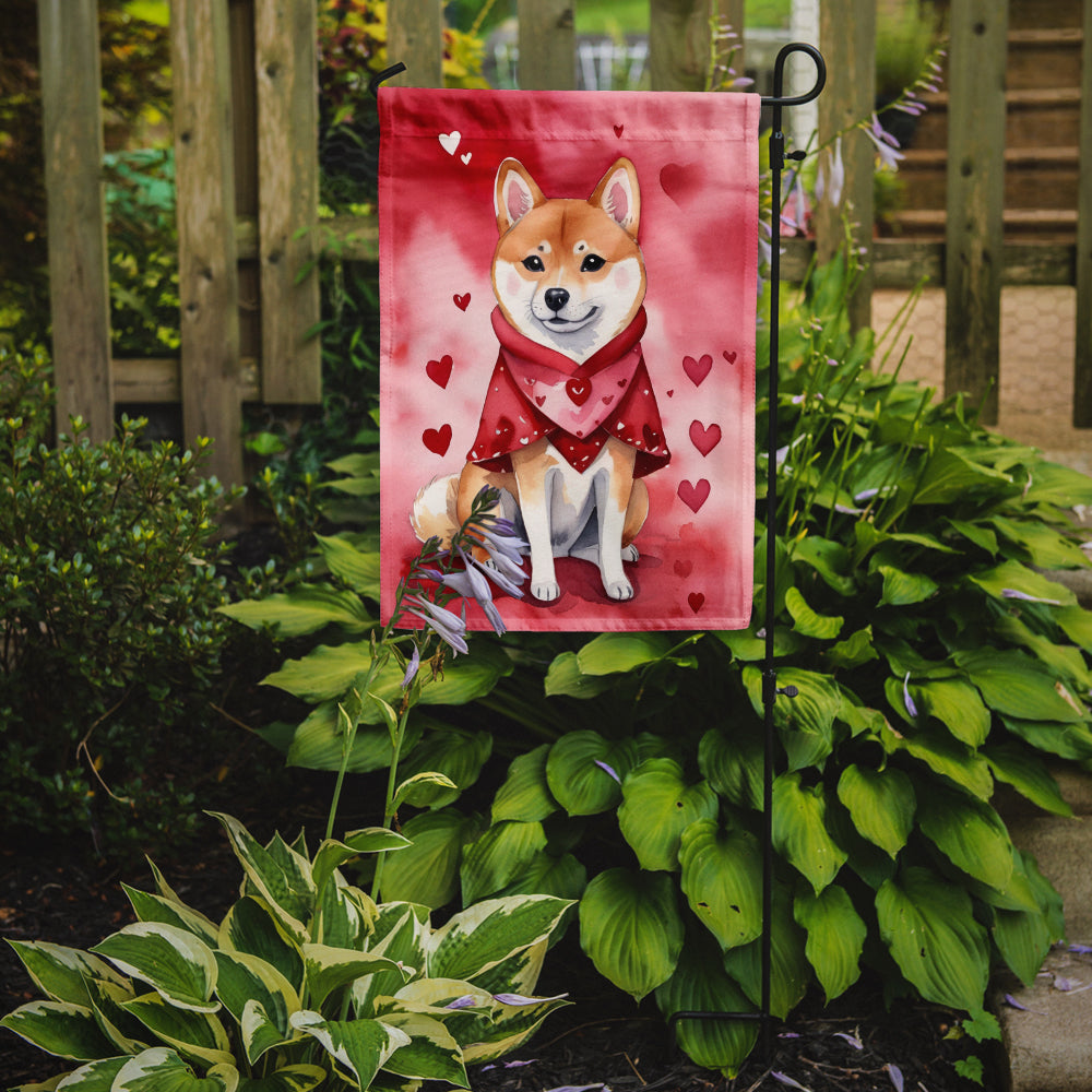 Buy this Shiba Inu My Valentine Garden Flag