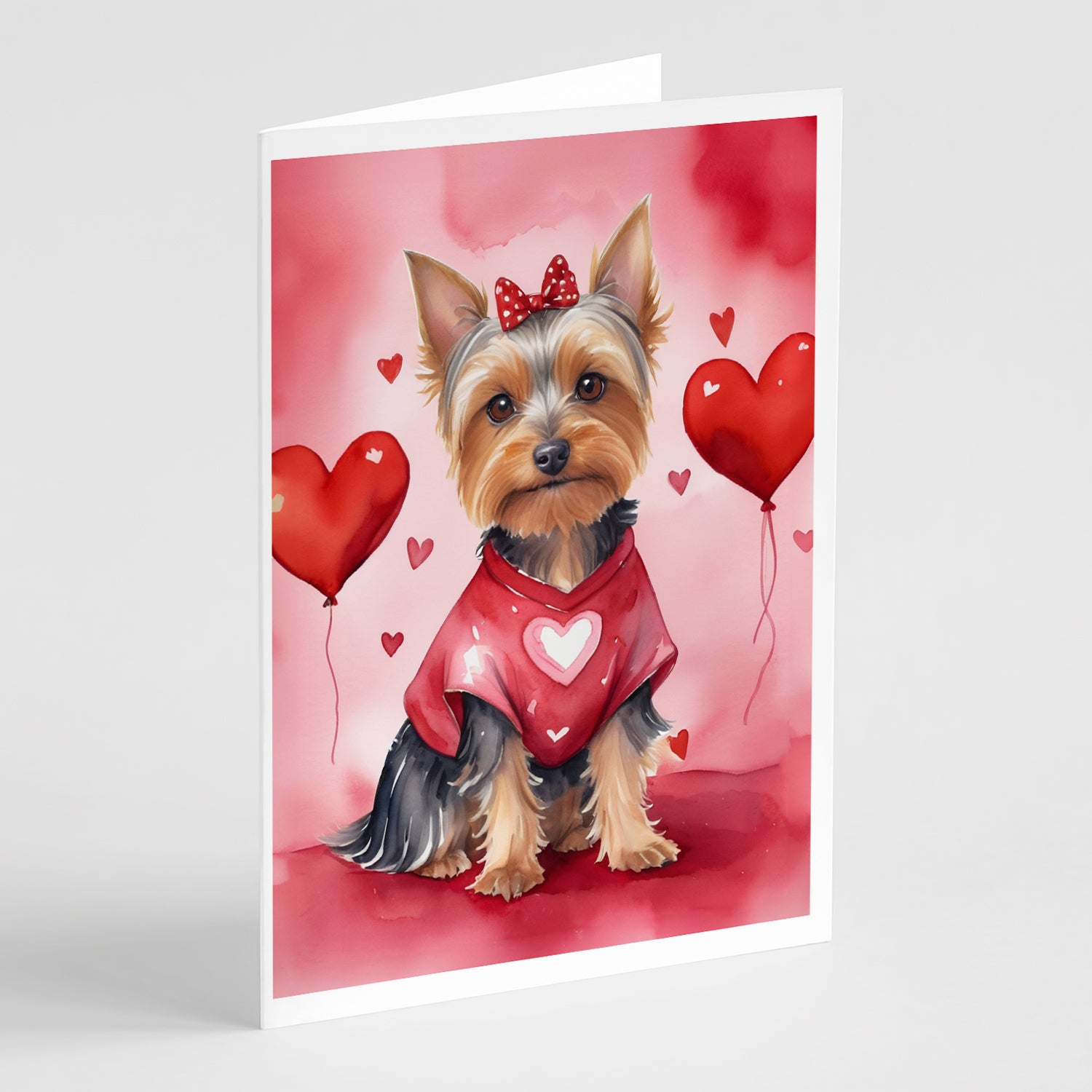 Buy this Silky Terrier My Valentine Greeting Cards Pack of 8