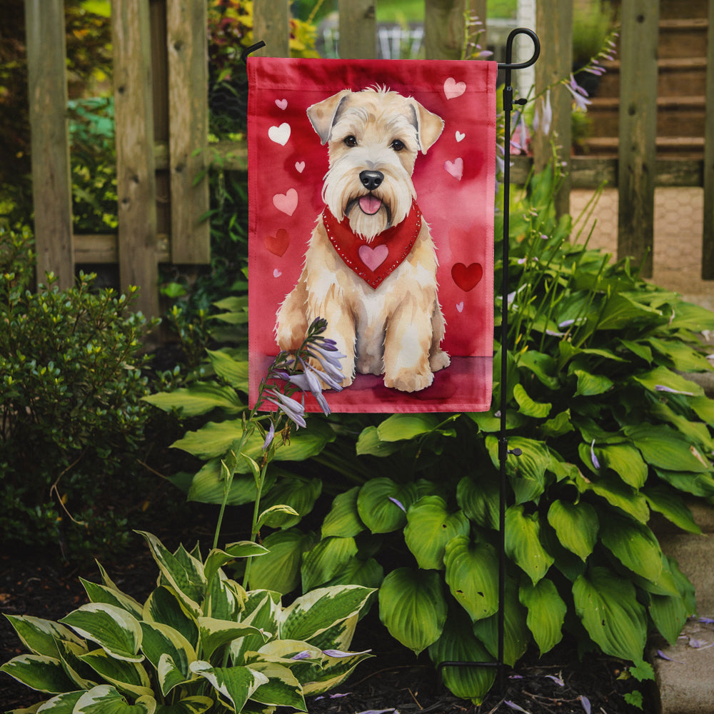 Buy this Wheaten Terrier My Valentine Garden Flag