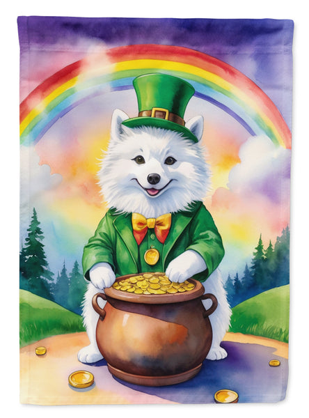 Buy this American Eskimo St Patrick's Day House Flag