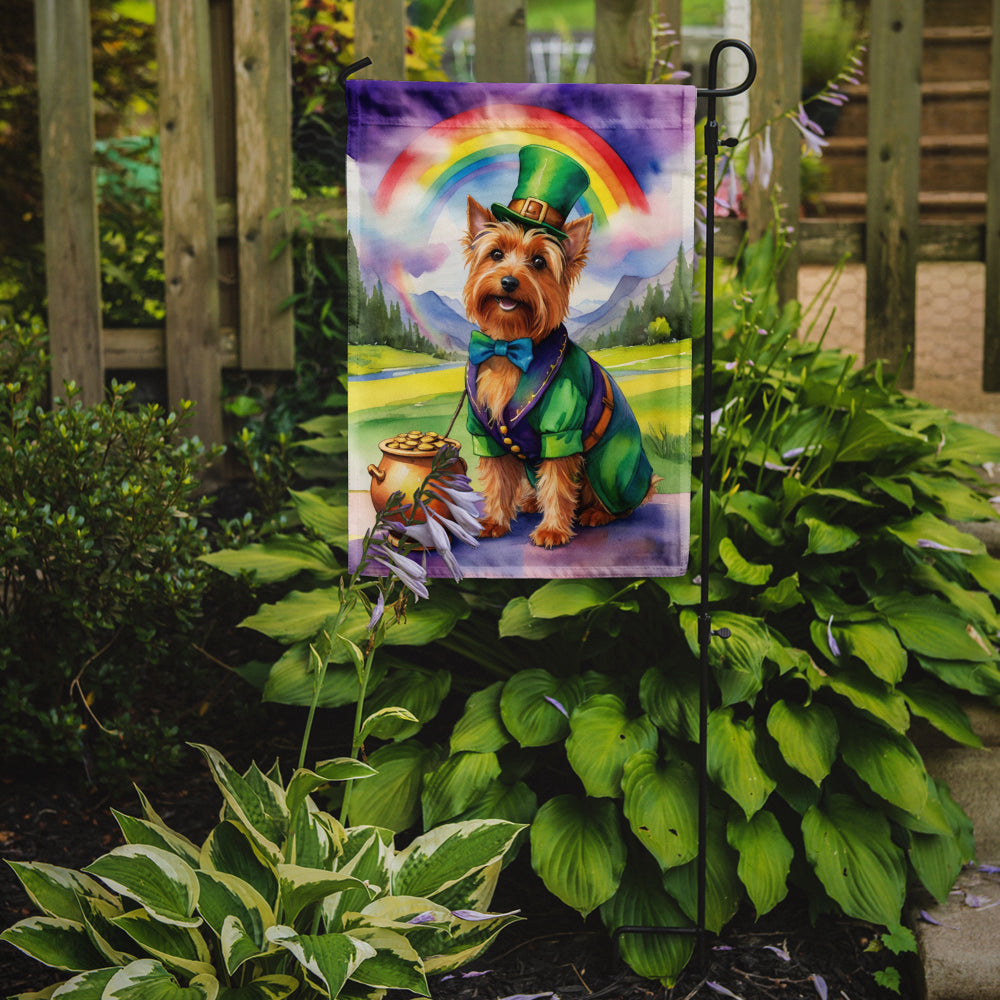 Buy this Australian Terrier St Patrick's Day Garden Flag