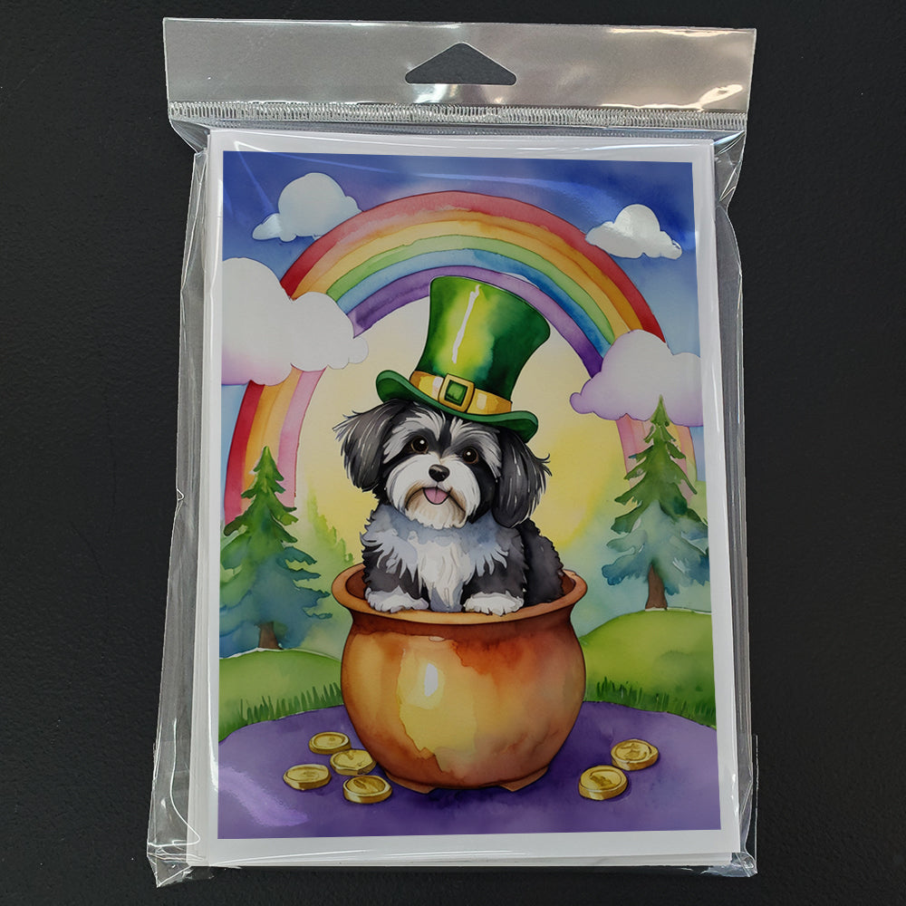 Havanese St Patrick's Day Greeting Cards Pack of 8