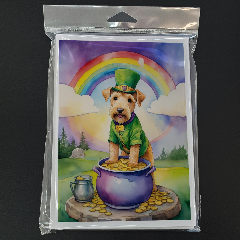 Lakeland Terrier St Patrick's Day Greeting Cards Pack of 8
