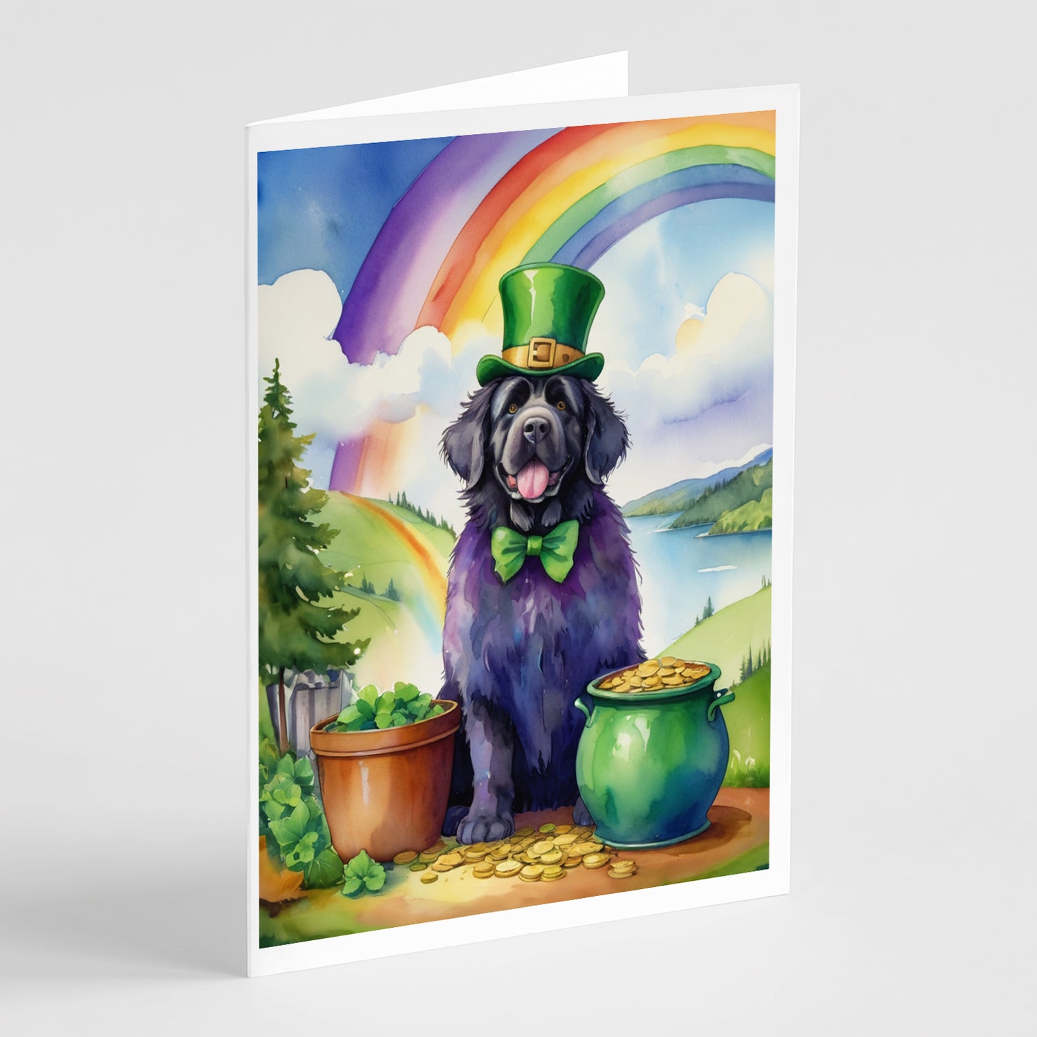 Buy this Newfoundland St Patrick's Day Greeting Cards Pack of 8
